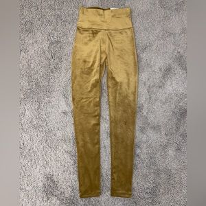 Velvet Gold Leggings